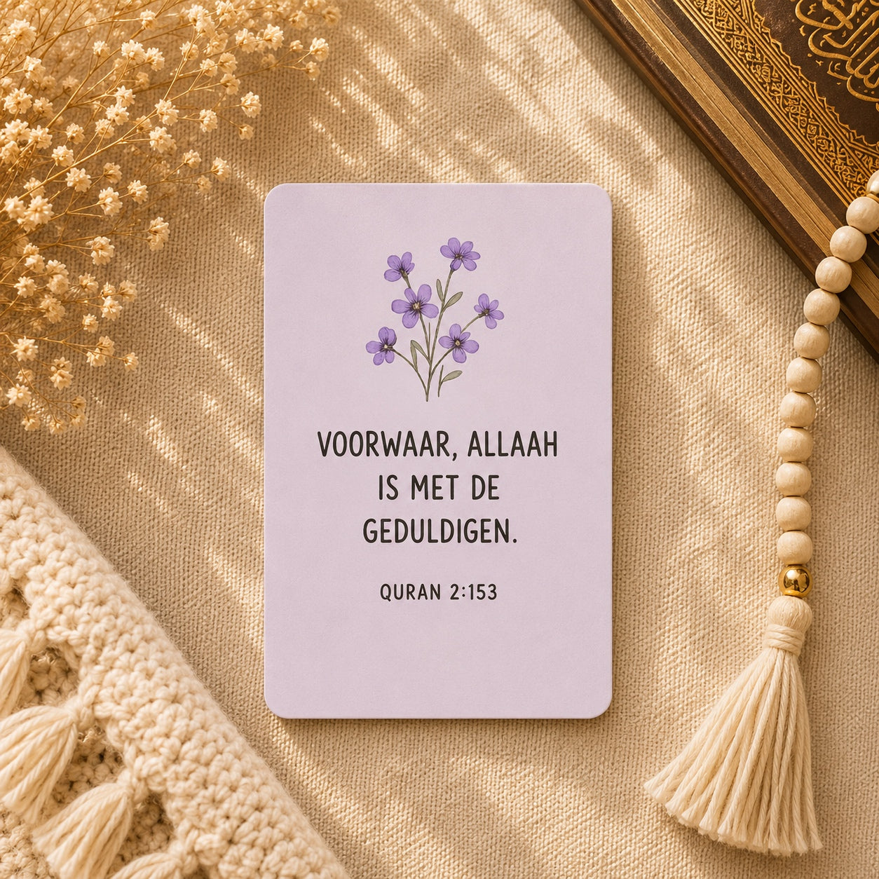 PRE-ORDER | Voorwaar, Allaah is met de Geduldigen