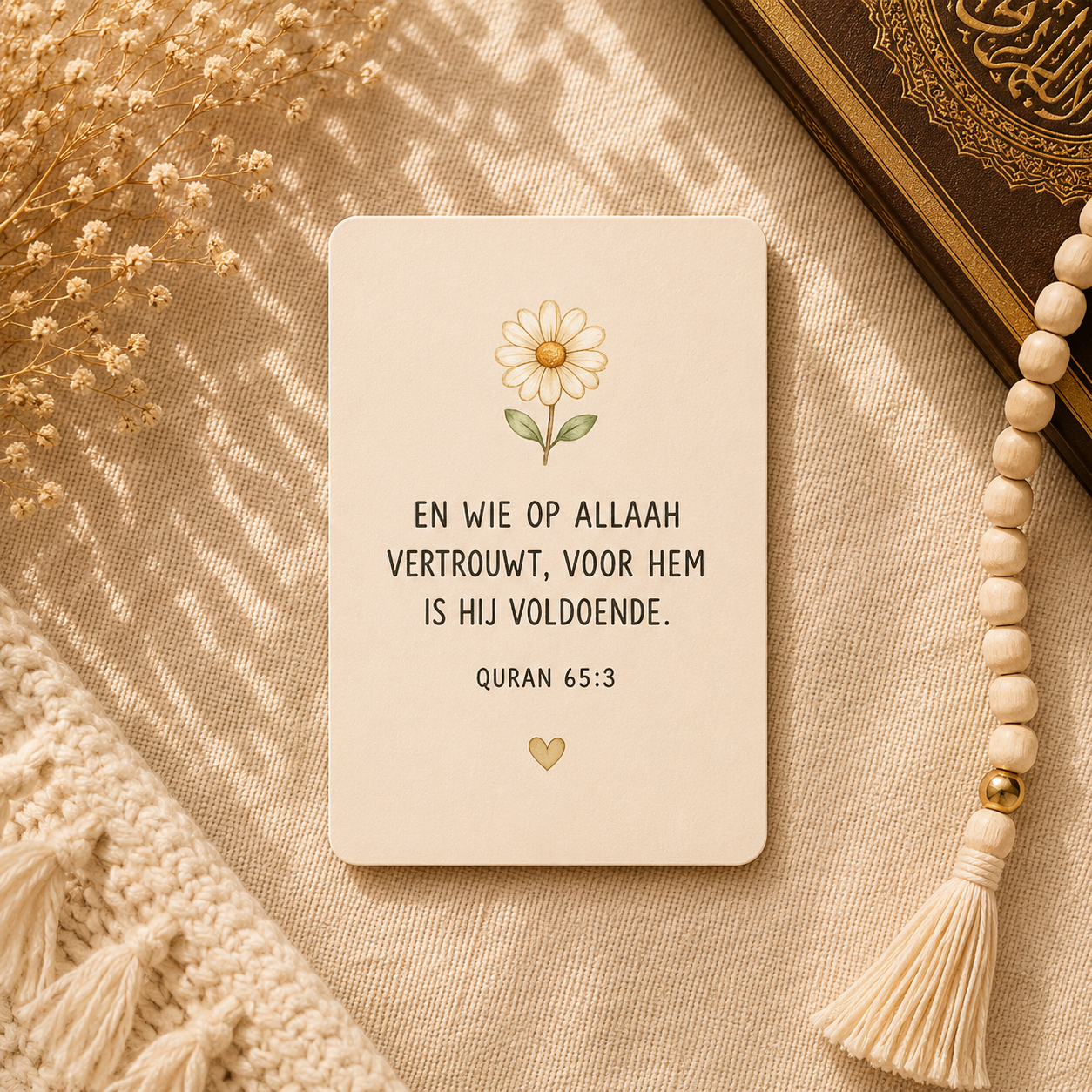 PRE-ORDER | Wie op Allaah Vertrouwt, Voor Hem is Hij Voldoende